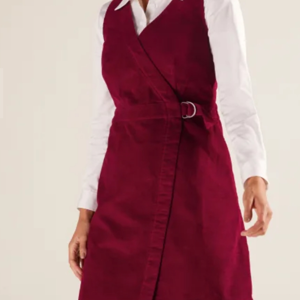 Bravissimo wrap pinafore dress SC 14 (us 12)